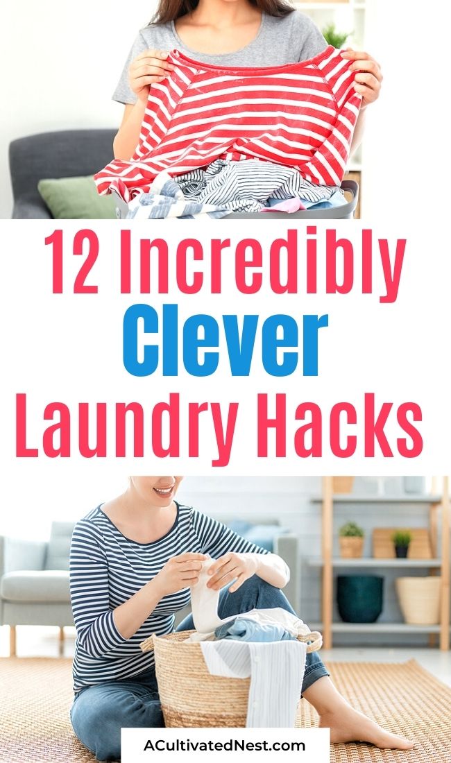 12 Incredibly Clever Laundry Hacks