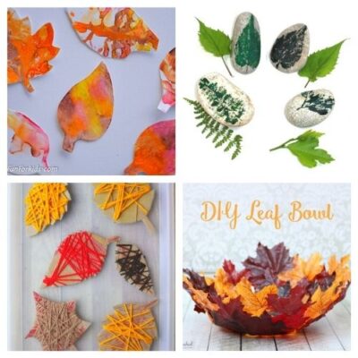 20 Creative Fall Leaf Kids Crafts- A Cultivated Nest