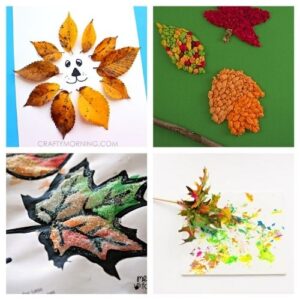 20 Creative Fall Leaf Kids Crafts- A Cultivated Nest