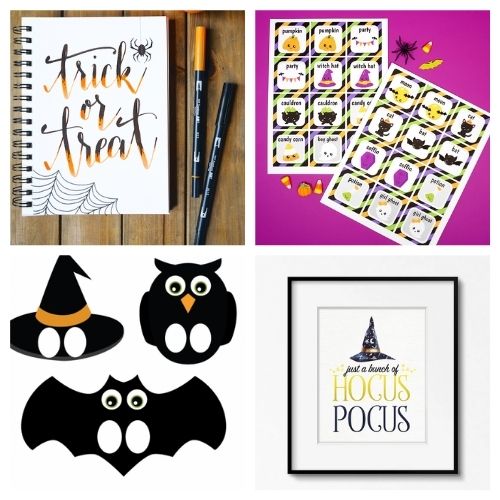 20 Spooky Free Halloween Printables- These spooky Halloween free printables are the perfect way to update your décor for Halloween, or find fun free activities for your kids! | #freePrintables #Halloween #HalloweenPrintables #kidsActivities #ACultivatedNest