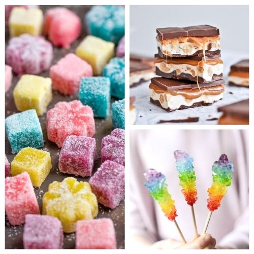 20 Delicious Homemade Candy Recipes- You are bound to be drooling after checking out this list of delicious homemade candy recipes! They're perfect for all occasions! | #candy #HalloweenRecipes #recipes #homemadeCandy #ACultivatedNest