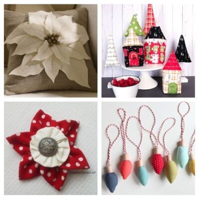 20 Charming Christmas Sewing Projects A Cultivated Nest