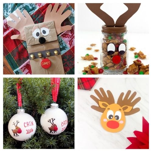 Fun DIY! 14 Christmas Reindeer Crafts For Kids & Adults - The