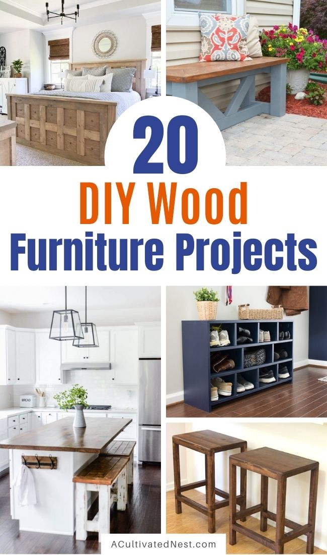 20 Magnificent DIY Wood Furniture Ideas