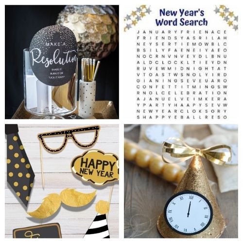 20 Brilliant New Year's Eve Party Free Printables- These New Year's Eve free printables will get you all set for fun and help you celebrate in style as you get ready for the new year! | #NewYearsEve #NewYear #freePrintables #printables #ACultivatedNest