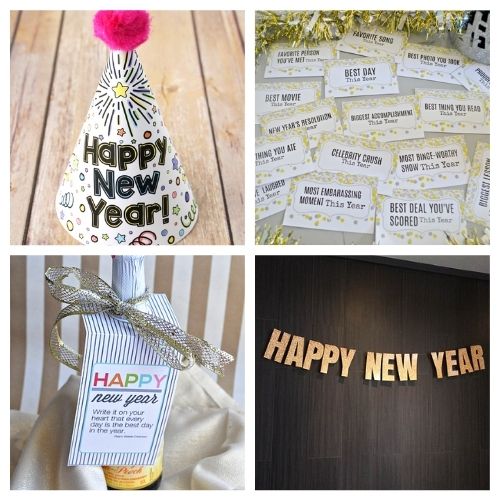 20 Brilliant New Year's Free Printables- These New Year's Eve free printables will get you all set for fun and help you celebrate in style as you get ready for the new year! | #NewYearsEve #NewYear #freePrintables #printables #ACultivatedNest