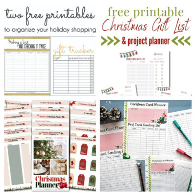 20 Charming Free Printable Christmas Planners- A Cultivated Nest