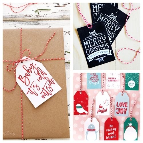 20 Free Printable Christmas Tags and Labels- A Cultivated Nest