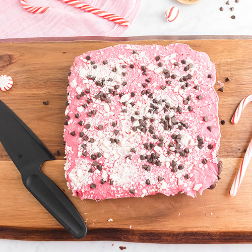 Delicious Peppermint Fudge Recipe for Christmas- For a special treat this holiday season, you have to make this delicious homemade peppermint fudge! It also makes a great DIY food gift! | homemade food gift, Christmas dessert ideas, homemade fudge recipe, #fudge #dessert #dessertRecipes #peppermintRecipes #ACultivatedNest