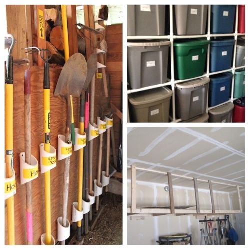 15 DIY Basement Organization Ideas- If you're tired of your messy basement, then you need to check out these frugal DIY basement organization ideas! | #organizingTips #basementOrganization #homeOrganization #organize #ACultivatedNest