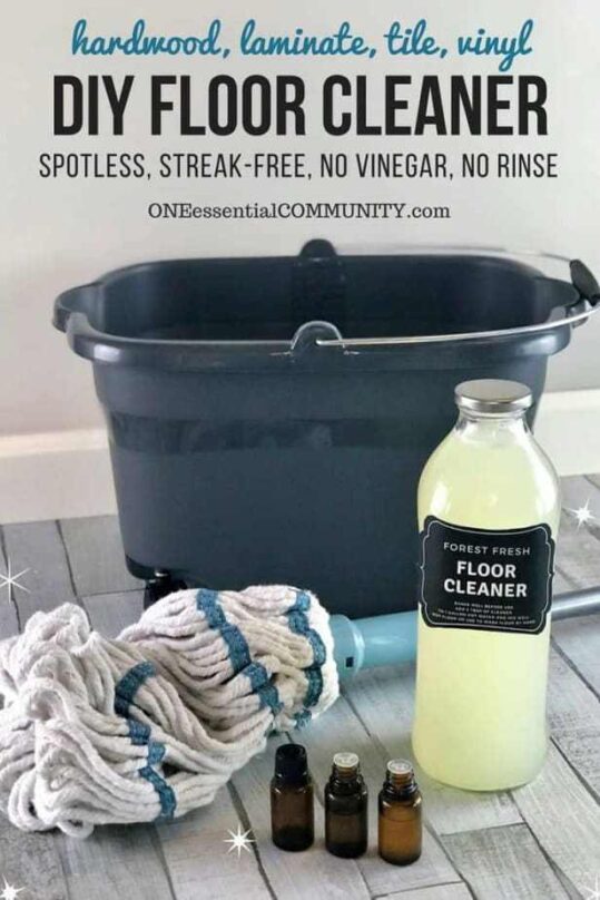 15 Homemade Floor Cleaners- Get your home's floors clean the frugal and all-natural way with these 15 DIY floor cleaners and DIY carpet cleaners! | #DIYCleaners #homemadeCleaningProducts #homemadeCleaners #cleaningTips #ACultivatedNest