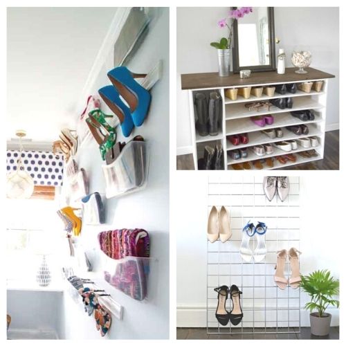 Easy to Build Shoe Organizer Tray - Houseful of Handmade