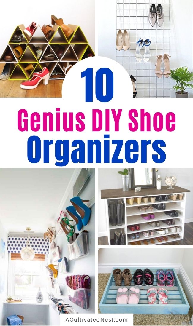 Shoe Storage Solutions - 10 Easy Ideas!