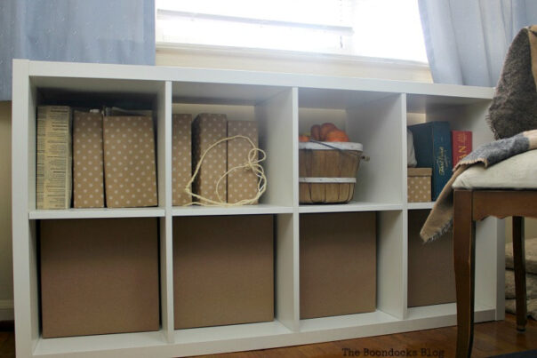 How to Repaint Cubby Storage Units the Easy Way - The Boondocks Blog