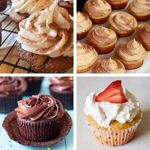 24 Delicious Bakery-Style Cupcake Recipes- If you want to make bakery-style cupcakes at home, then you need to check out these delicious cupcake recipes! Everyone is sure to love them! | #cupcakes #baking #recipes #desserts #ACultivatedNest
