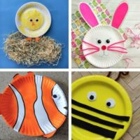 20 Cute Spring Paper Plate Kids Crafts- A Cultivated Nest