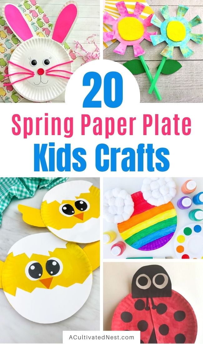 20 Adorable Paper Plate Winter Crafts for Kids- A Cultivated Nest