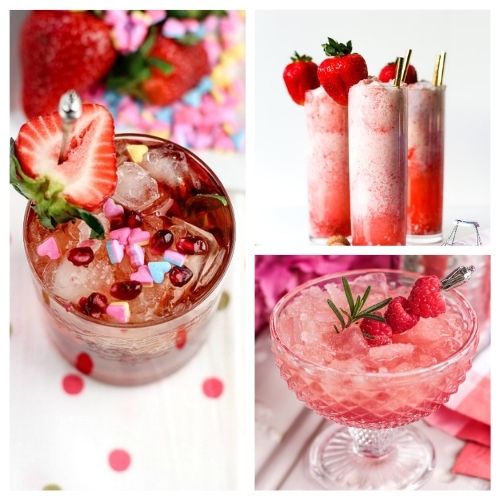 24 Delicious Valentine's Day Drinks- These tasty homemade Valentine's Day drinks are a lovely way to make your romantic evening even more special! | #drinkRecipes #ValentinesDay #Valentines #homemadeDrinks #ACultivatedNest