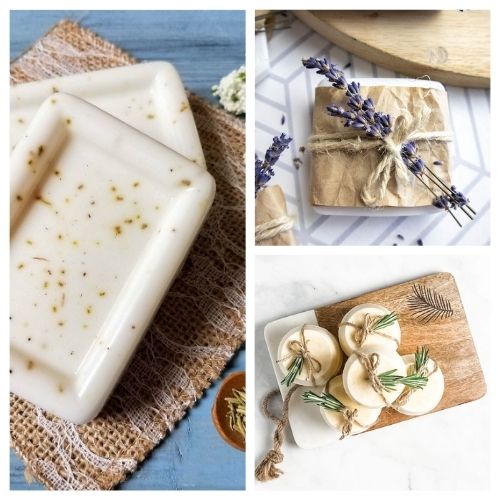 Homemade Honey Lemon Melt & Pour Soap Bars - Happy Mothering