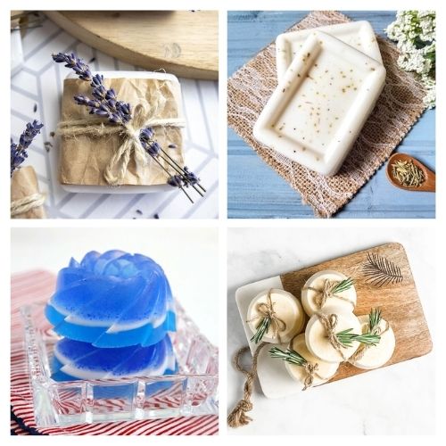 20 Heavenly DIY Soap Recipes- If you want an all-natural homemade soap for your own use, or if you'd like to selling DIY soap, then you have to check out these handmade soap recipes! | #homemadeSoap #handmadeSoap #diySoap #soap #ACultivatedNest