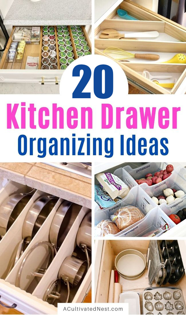 20 Space Saving Kitchen Drawer Organization Ideas 