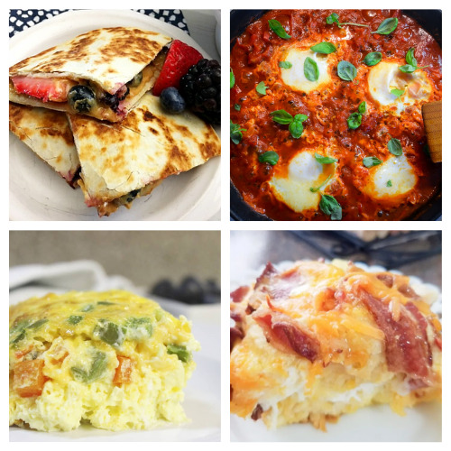 20 Easy Breakfast Recipes- Make these comforting homemade breakfast recipes for holidays, events, or on Sunday mornings. They are easy, delicious, and hearty! | pancake recipes, waffle recipes, egg recipes, #breakfast #recipe #brunchRecipes #food #ACultivatedNest