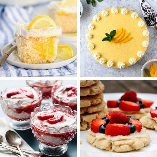 24 Bright Spring Baking Recipes- Bring the brightness of spring to your dinner table with these cheery spring dessert recipes! They're all so pretty, and delicious! | spring baking, brightly colored desserts, #dessertRecipes #desserts #springRecipes #springDesserts #ACultivatedNest