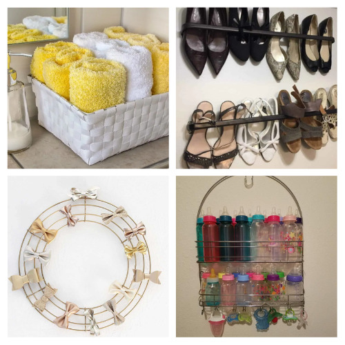 150 Dollar Store Organizing Ideas and Projects for the Entire Home   Organizing hair accessories, Dollar store organizing, Dollar store diy
