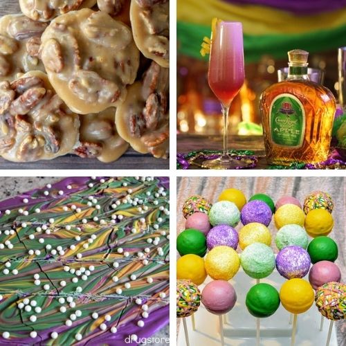 20 Festive Homemade Mardi Gras Themed Desserts- Have a fun and festive Mardi Gras with some of these delicious Mardi Gras dessert recipes! They're so colorful, and so tasty! | #MardiGras #desserts #MardiGrasFood #MardiGrasRecipes #ACultivatedNest