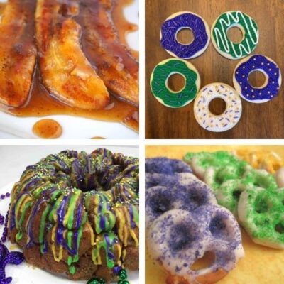 mardi gras dessert bars