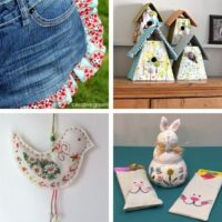 16 Fun Spring Sewing Projects- Easy Spring Crafts- A Cultivated Nest