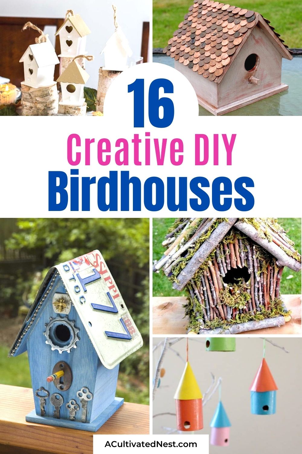 16 DIY Birdhouse Projects