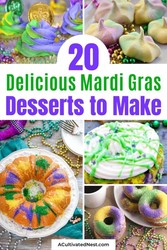 what is the signature mardi gras dessert