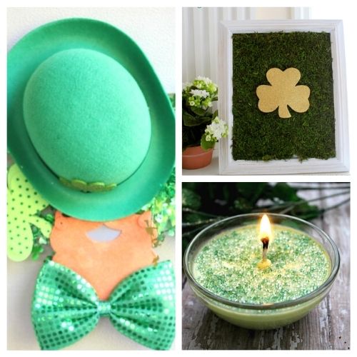 St Patrick's Day Crafts for Adults - Mod Podge Rocks