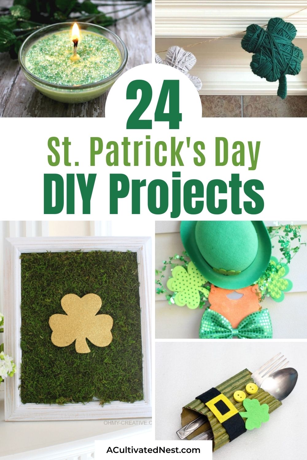 40+ St. Patrick's Day Crafts for Adults ⋆ Dream a Little Bigger