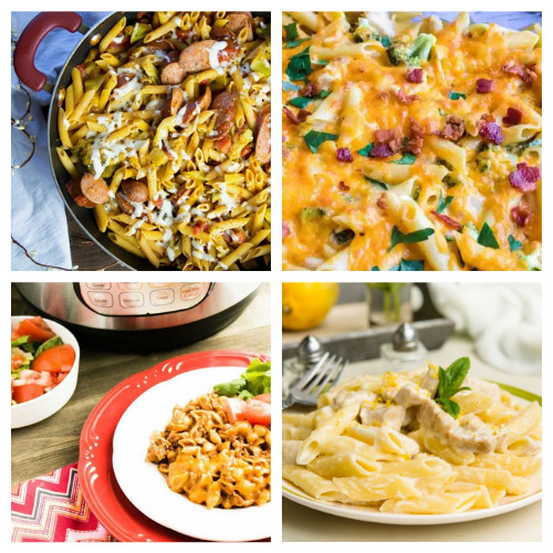 20 Delicious Pasta Dinner Recipes- Your taste buds will be thanking you when you bite into these 20 delicious pasta dinner recipes! They are easy and tasty! | #recipe #pasta #dinnerRecipes #easyDinnerIdeas #ACultivatedNest