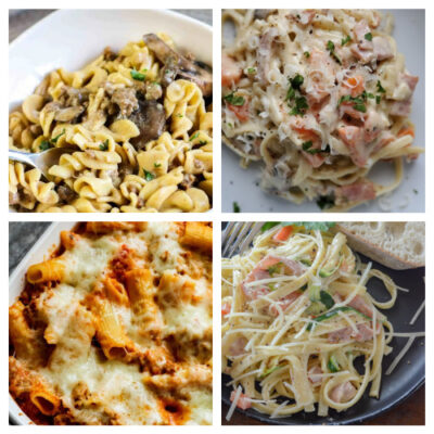 20 Delicious Pasta Dinner Recipes- A Cultivated Nest