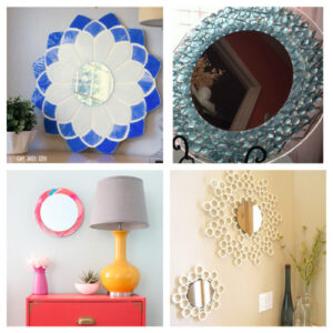 20 Fantastic DIY Mirror Frame Ideas- A Cultivated Nest