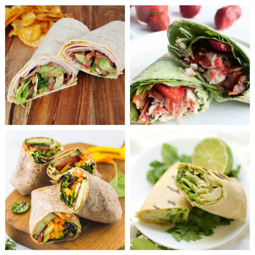 20 Mouth-Watering Lunch Wrap Ideas- These are the best lunch wrap recipes you'll ever taste! They are easy, quick, filling, and there are so many different ones to try! | quick lunch recipe ideas, #lunchRecipes #food #recipes #easyLunch #ACultivatedNest