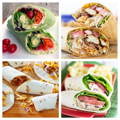 20 Mouth-Watering Lunch Wrap Recipes- A Cultivated Nest