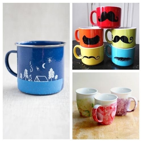 Easy Homemade Gift Ideas: Painted Coffee Mug