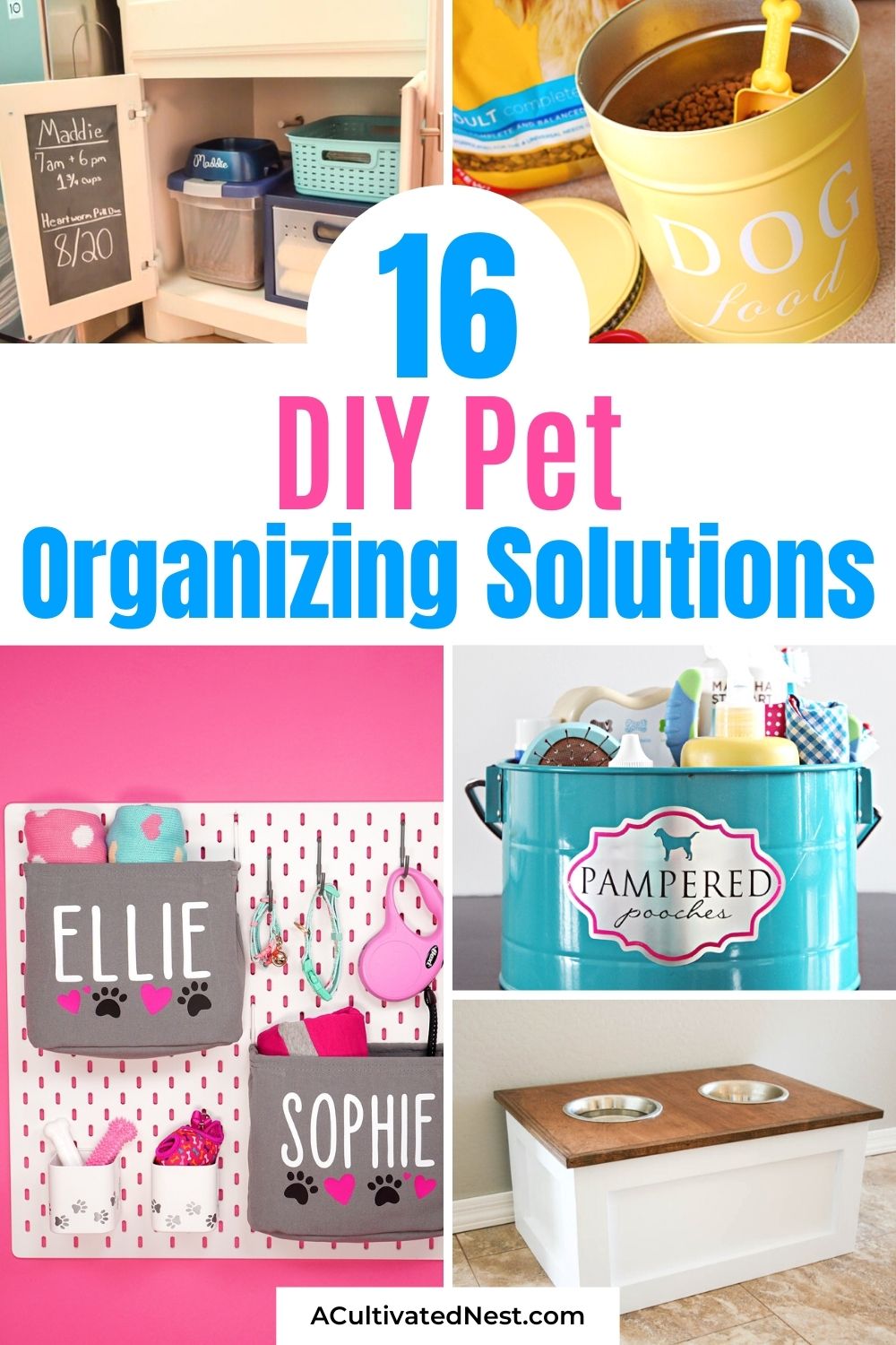 16 Brilliant DIY Pet Organizing Solutions