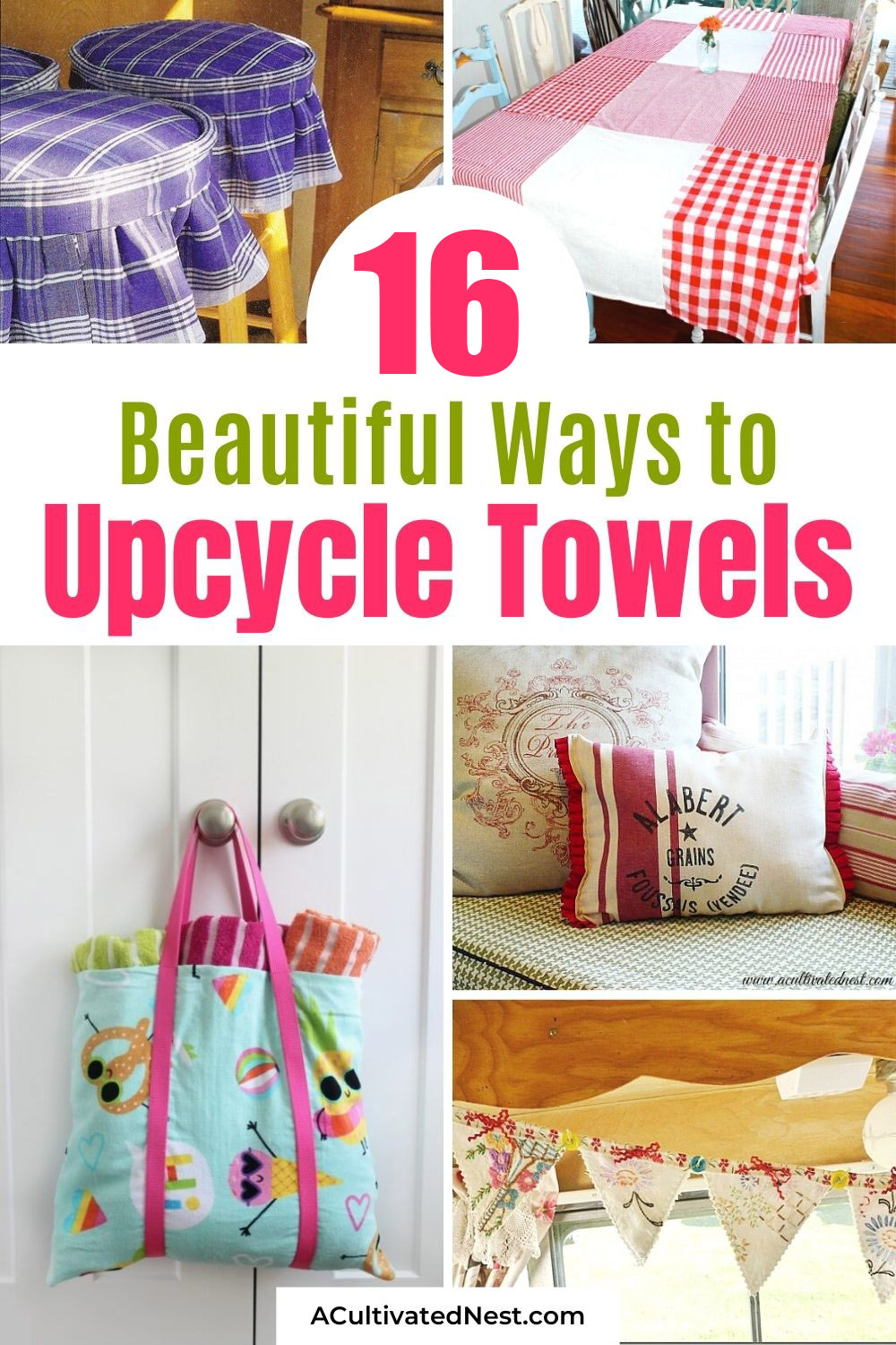 Do It Yourself Project: No Sew Hanging Towels!!! Easy to do