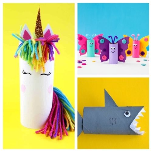 10+ Crafts Using Toilet Paper Rolls