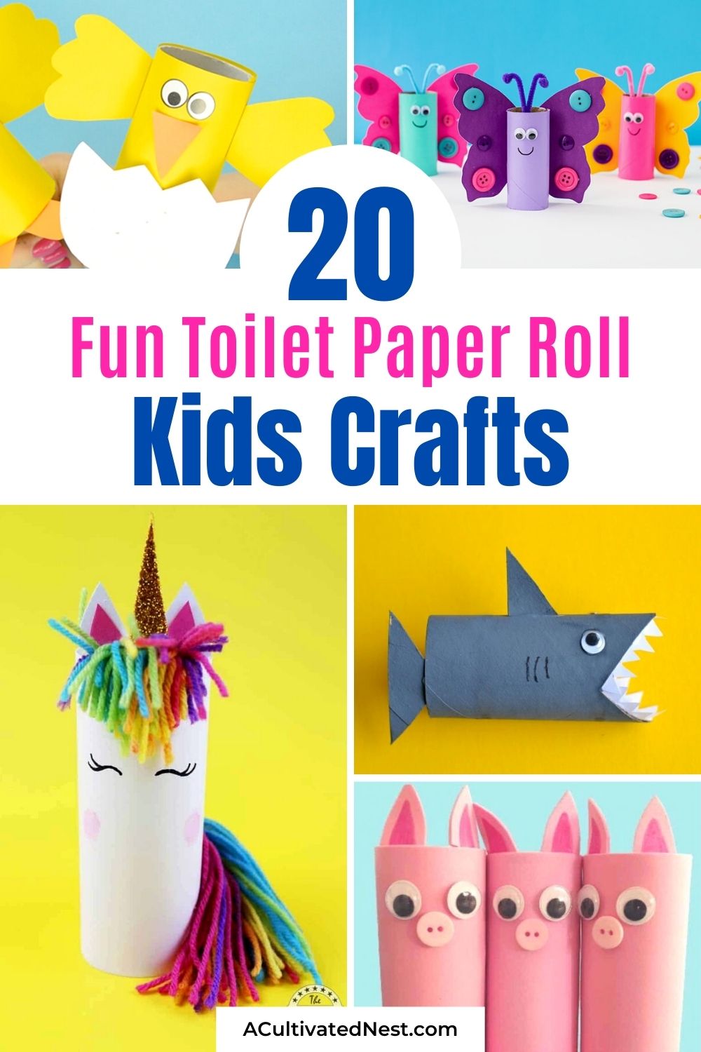 20 Fun Toilet Paper Roll Crafts for Kids - The Activity Mom