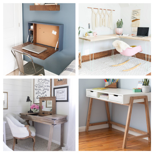 Make a quaint and charming writing desk. 