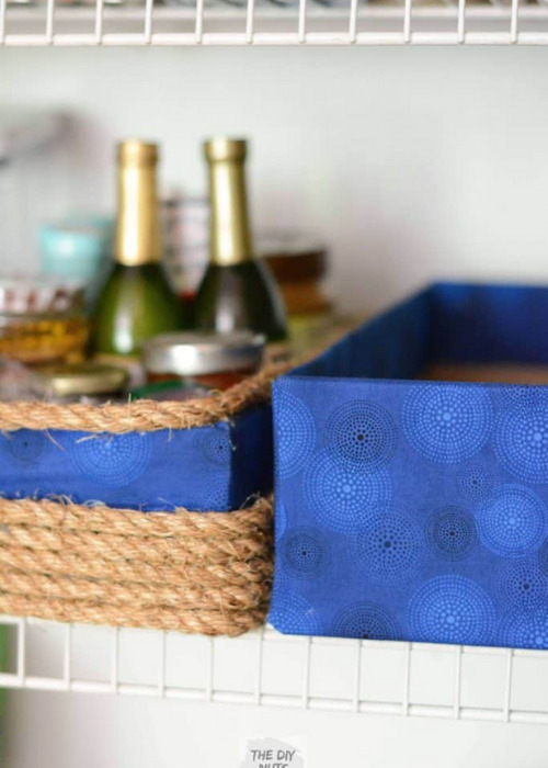 How to Upcycle Cardboard Boxes into Decorative Storage - Domestically  Creative