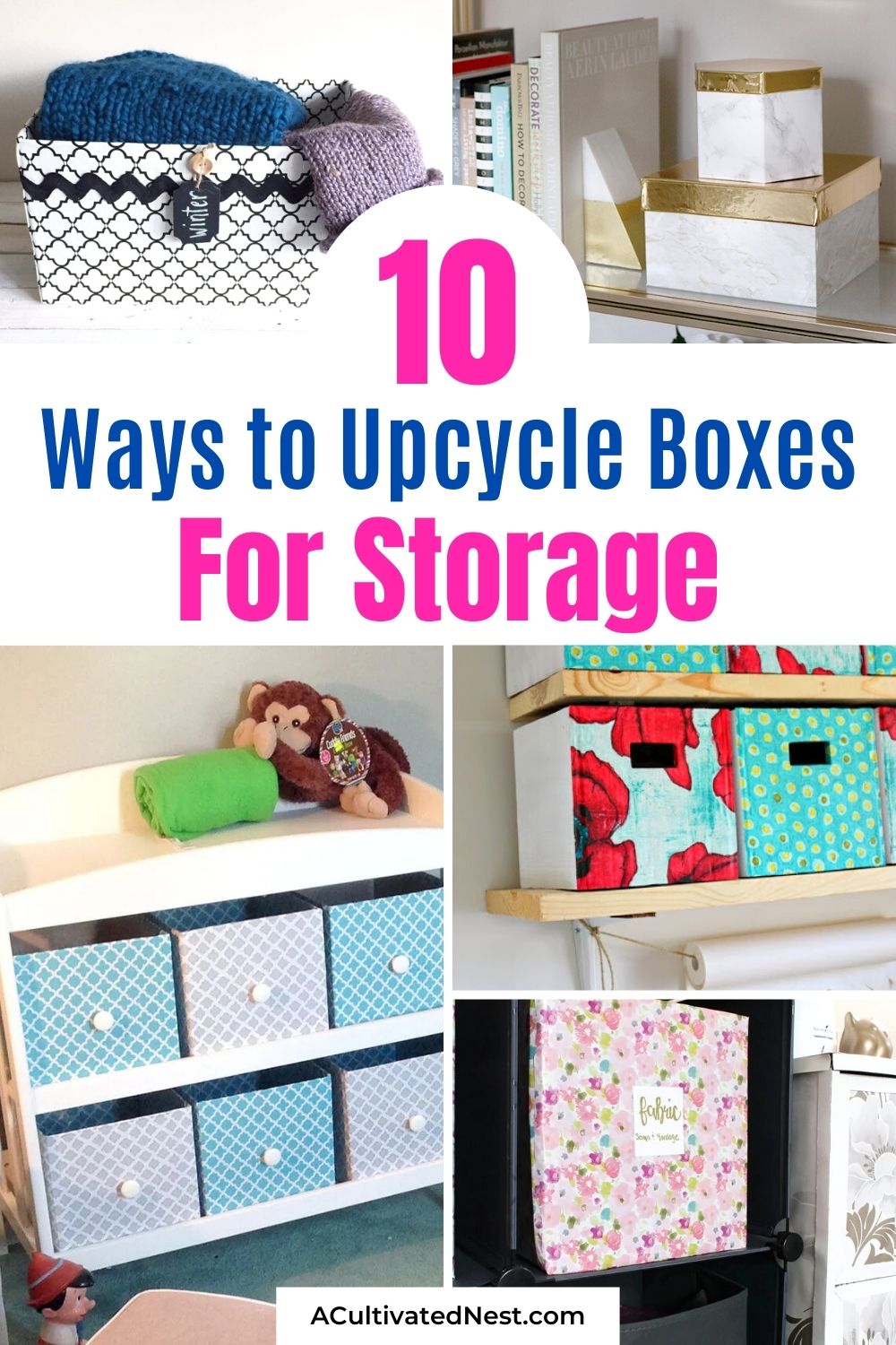 10 Clever Ways to Upcycle Boxes for Storage