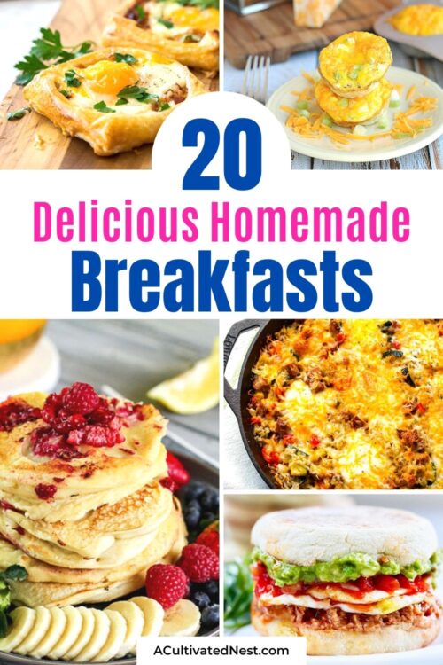 20 Comforting Homemade Breakfast Recipes- A Cultivated Nest
