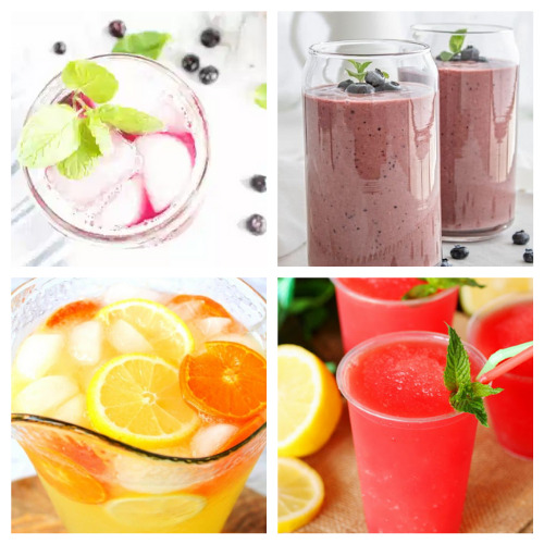 20 Homemade Fruit Drink Recipes- Sip on these 20 homemade fruit drink recipes this summer! They will cool you off and refresh you even on the hottest days! | drinks made with real fruit, summer drinks, #fruitDrinks #drinkRecipes #nonalcoholicDrinks #recipes #ACultivatedNest